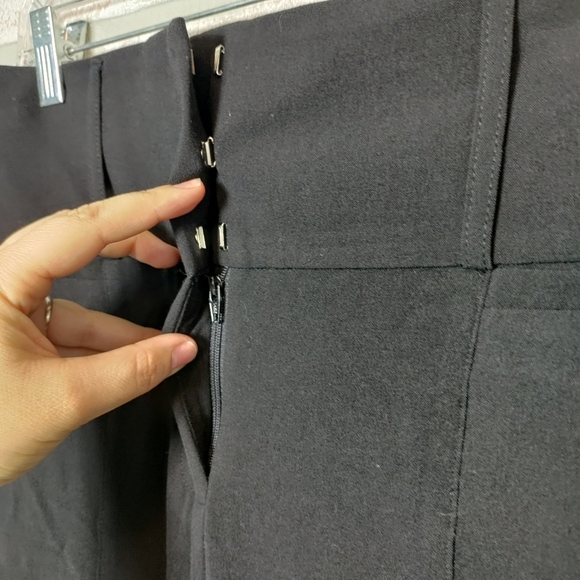 Memior Womens Black Dress Pants NWT Size 11 - Picture 3 of 9